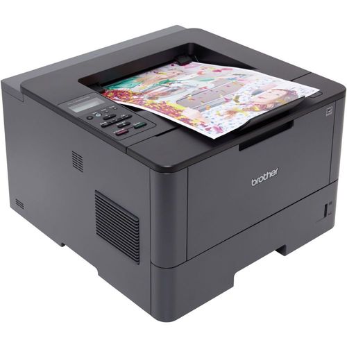 Brother HL-L5200DW - Imprimante - Noir et blanc - Recto-verso - laser - A4/Legal - 1200 x 1200 ppp - jusqu'à 40 ppm - capacité : 300 feuilles - USB 2.0, LAN, Wi-Fi(n)