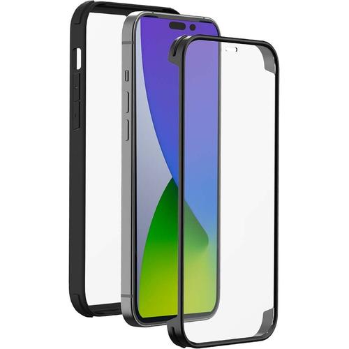 Coque 360° Iphone 14 Pro Protection Intégrale Noire Bigben