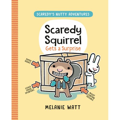 Scaredy Squirrel Gets A Surprise