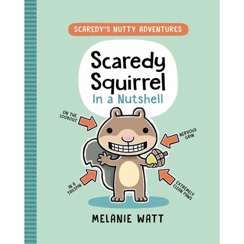 Scaredy Squirrel In A Nutshell