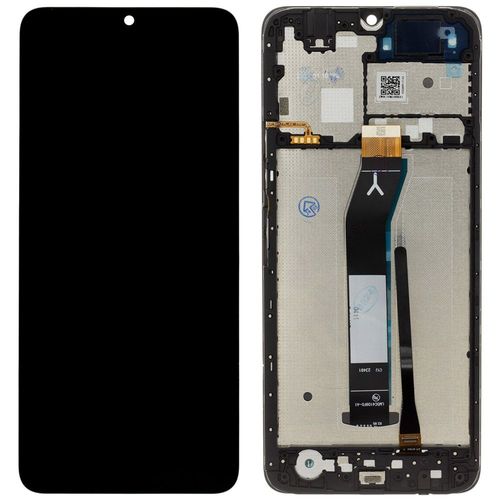Ecran Noir Compatible Redmi A3 Vitre Lcd + Surface Tactile + Châssis