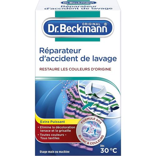 Réparateur linge déteint Dr Beckmann - 2 x 75 grs