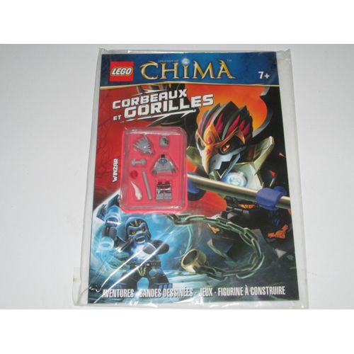 Lot De 14 Livre, Revues Et Magazines Lego "Legends Of Chima"