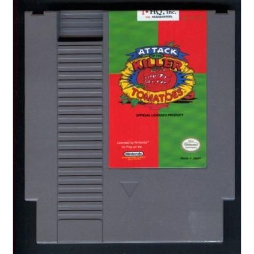 Attack Of The Killer Tomatoes Nintendo Nes