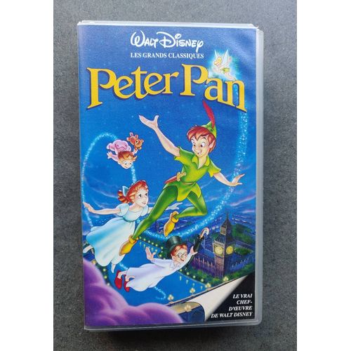 Vhs Peter Pan - Collection Les Grands Classiques Walt Disney - Vf