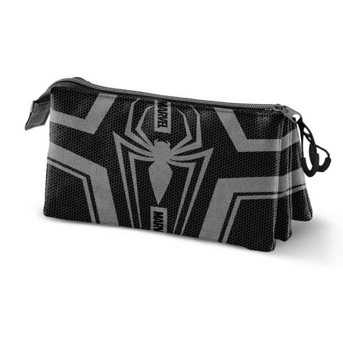 Trousse Triple - Marvel Spiderman Town - Noir - Taille Unique