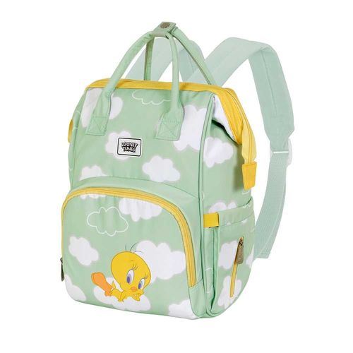 Sac à dos Mommy - Looney Tunes Tweety / Titi Clouds - Vert - Taille Unique