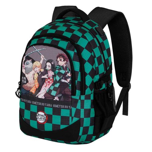 Demon Slayer Akushon Sac à dos Running PLUS, Multicolore