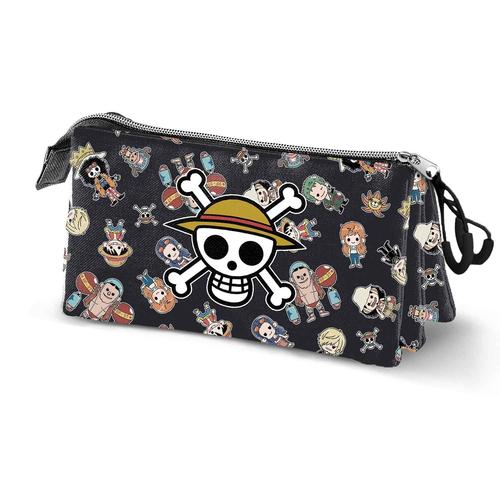 One Piece Skull Trousse Triple, Multicolore