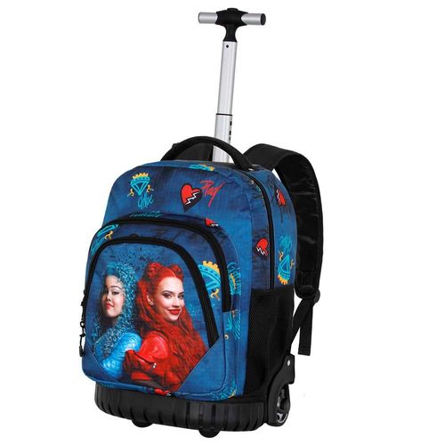 Sac à dos à Roulettes GTS FAN - Disney Descendants Wickedly - Multicolore - Taille Unique