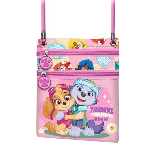 Paw Patrol La Pat' Patrouille Friendship Sac à Bandoulière Action Vertical, Rose
