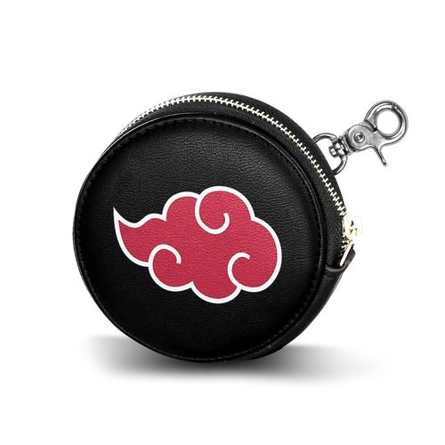 Naruto Clouds Porte-monnaie Cookie, Noir