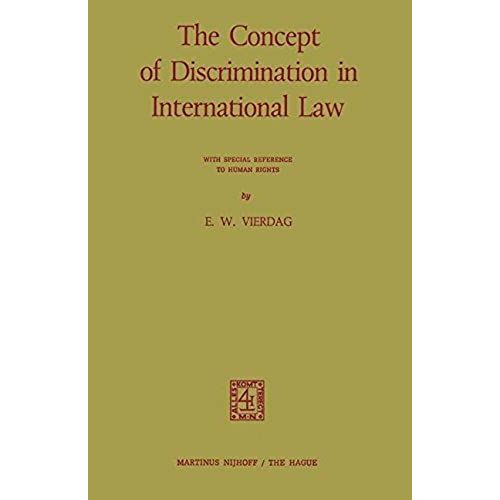 The Concept Of Discrimination In International Law