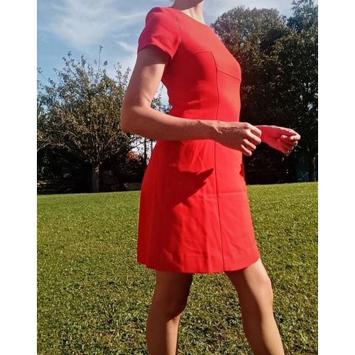 Robe Rouge Orange - Caroll - Taille 36/38 -