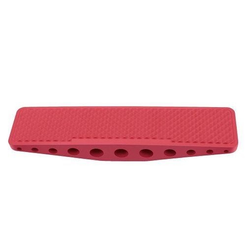 Rouge - Brosse Cheval Multifonctionnelle, Planche À Cheveux, Brosse Cheval, Nettoyage, Massage, Toilettage, Fournitures Pour Animaux De Compagnie