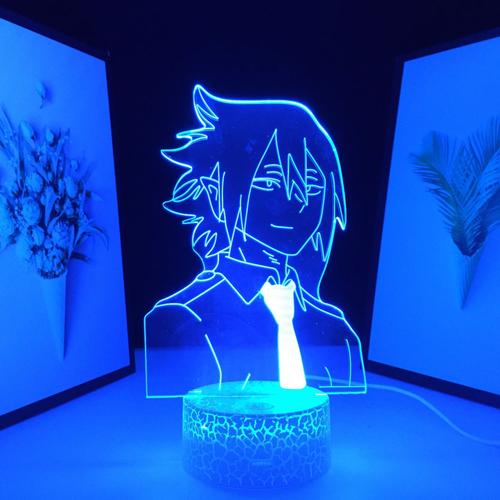 Tamaki Amajiki 3d Led Night Light For Bedroom Decor Birthday Gift Tamaki Manga Table Lamp My Hero Academia Anime Dropship