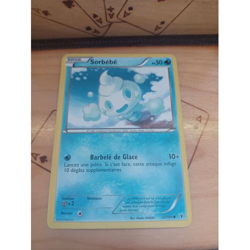 Carte Pokémon Sorbébé 27/101