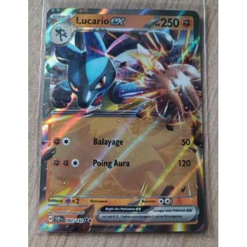 Pokemon Lucario Ex 082 / 142 Ev07 Couronne Stellaire