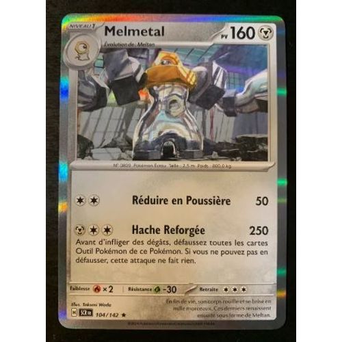Pokemon Melmetal 104 / 142 Ev07 Couronne Stellaire Holo