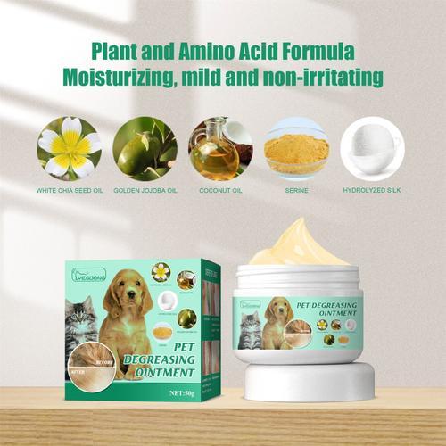 Crème Dégraissante Pour Chien Et Chat, Pommade Blanchissante Pour Chiot, Chaton, Peau Grasse, Nettoyage De La Queue Et Du Menton, Shampoing Pour Apaiser Et