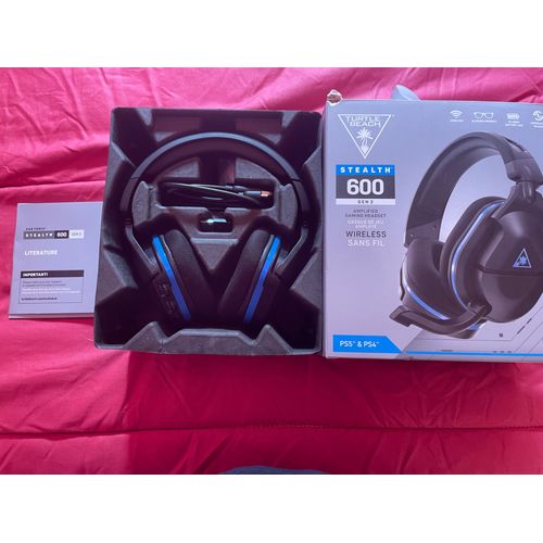 Casque gamer TURTLE BEACH Stealth 600 PS4 Noir Gen.2