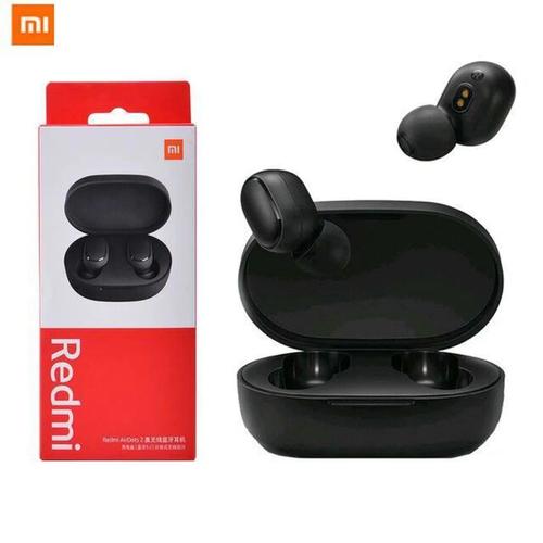 Ecouteurs Xiaomi Redmi Airdots 2 Noir Sans Fil Casque Bluetooth IPX4 Smartphone