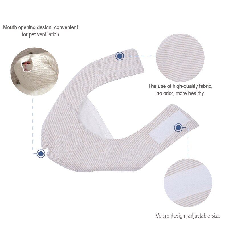 S - Les Yeux Ouverts - Masque De Toilette Ajustable Anti Mor... - 4