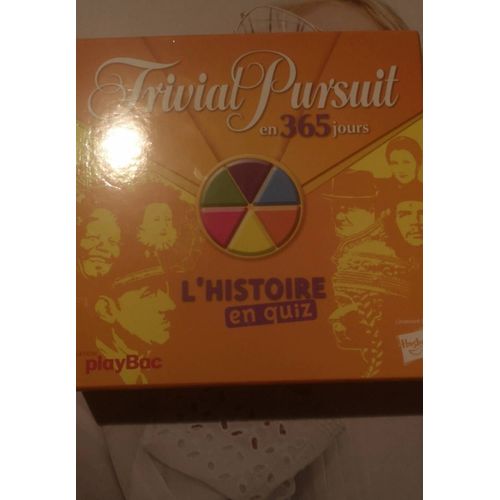 Trivial Pursuit En 365 Jours - L'histoire En Quiz - Hasbro - Playbac