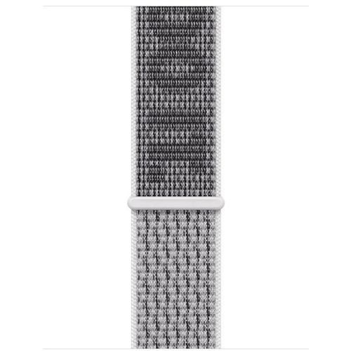 Apple Nike - Bracelet De Montre Pour Montre Intelligente - 41 Mm - 130 - 190 Mm - Blanc Sommet, Noir