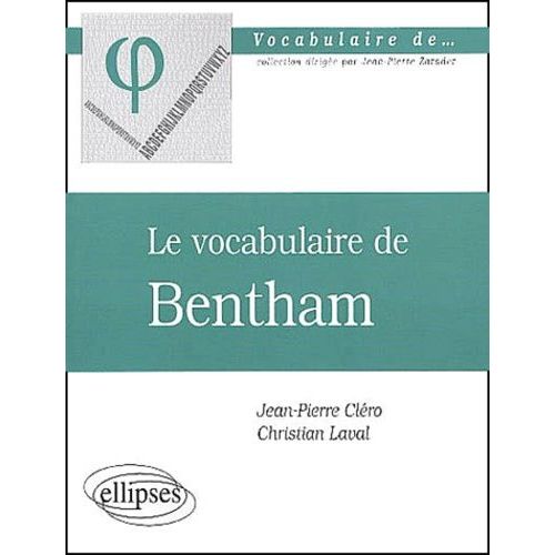 Le Vocabulaire De Bentham