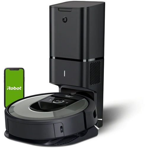 Aspirateur robot iRobot Roomba i7+ i7550 gris et noir