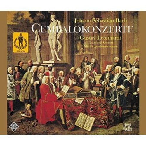Bach - Intégrale Des Concertos Pour Clavecin. Gustav Leonhardt.