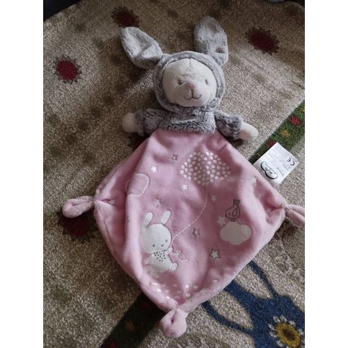 Doudou ours déguisé en lapin mots d enfants