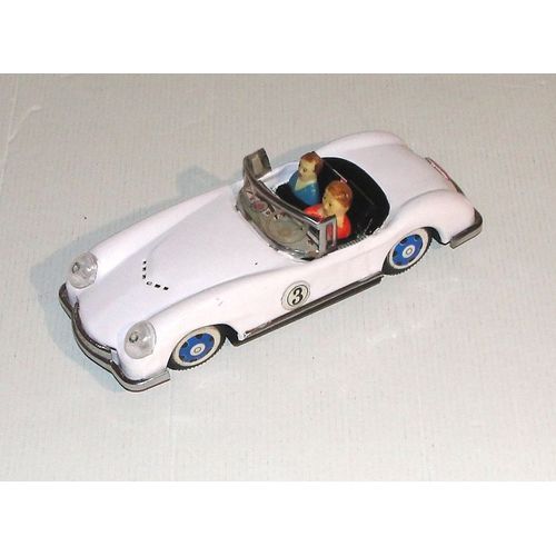 Voiture En Metal Style Ancien Jouet Tole Lucky Open Car