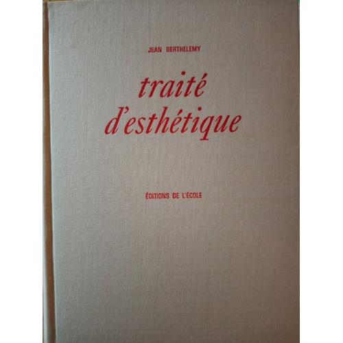 Traité D'esthétique