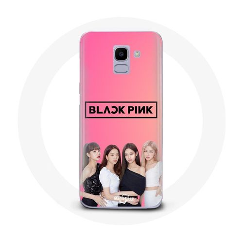 Coque Pour Samsung Galaxy A6 2018 Blackpink Jennie Jisoo Rosé Et Lisa Affiche