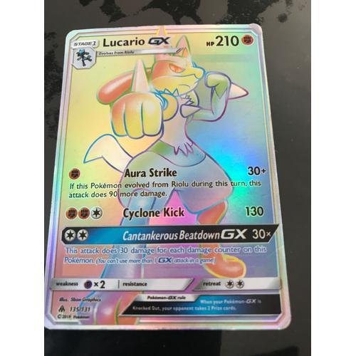 carta pokemon Lucario shiny GX. d'occasion pour 25 EUR in Colonia