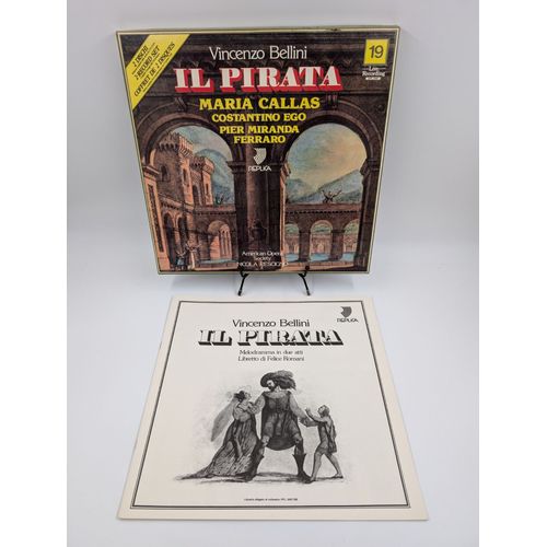 Coffret Vinyle 33 Tours Vincenzo Bellini : Il Pirata (Maria Callas, Costantino Ego, Pier Miranda & Ferraro) En Boite, Complet