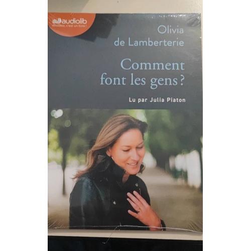 Comment Font Les Gens ? - Livre Audio 1cd Mp3