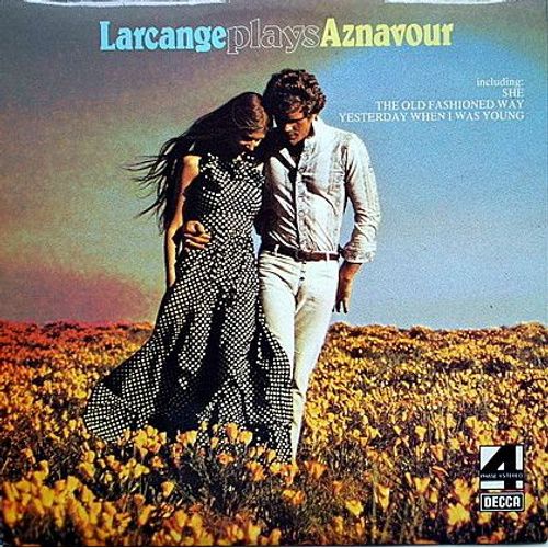 Joue Aznavour - Photo Aznavour Dos Pochette