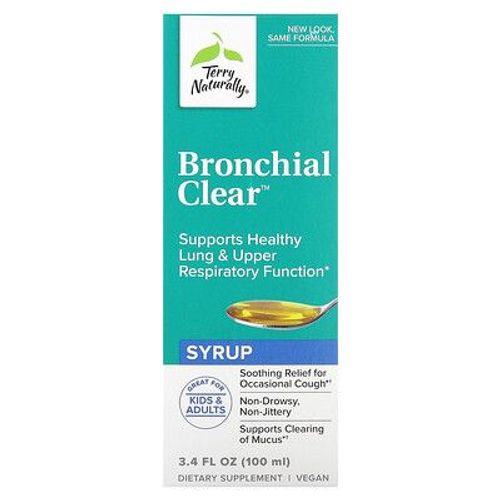 Terry Naturally, Sirop Pour Soulager Les Bronches, 100 Ml 