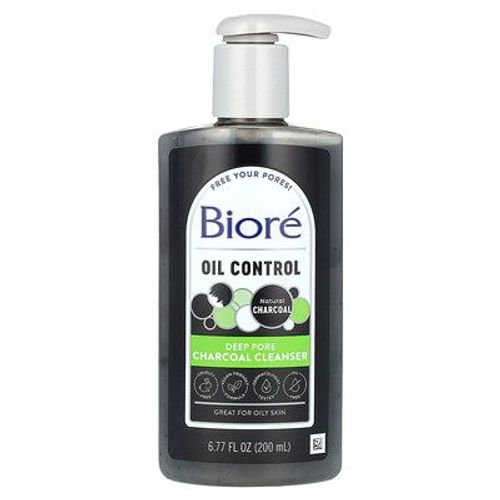 Biore, Gel Nettoyant En Profondeur Au Charbon (200 Ml) 