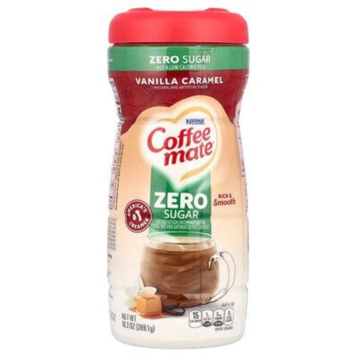 Coffee Mate, Crème À Café En Poudre, Sans Sucre, Vanille Et Caramel, 289,1 G
