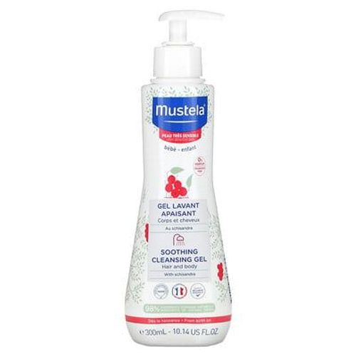 Mustela, Gel Nettoyant Apaisant Au Schisandra, Sans Parfum, 300 Ml