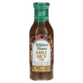 Walden Farms, Sirop D'érable Et Bacon, 355 Ml
