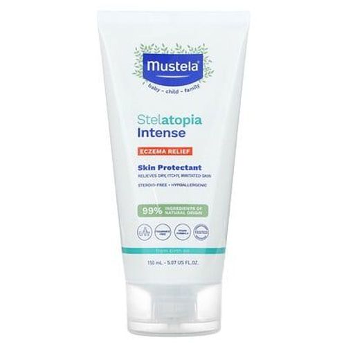 Mustela, Stelatopia Intense, Soulagement De L'eczéma, Protecteur Cutané, Sans Parfum, 150 Ml 
