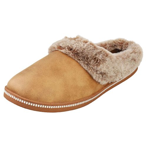 Skechers Cozy Campfire Vegan Chaussures Pantoufle Châtaigne