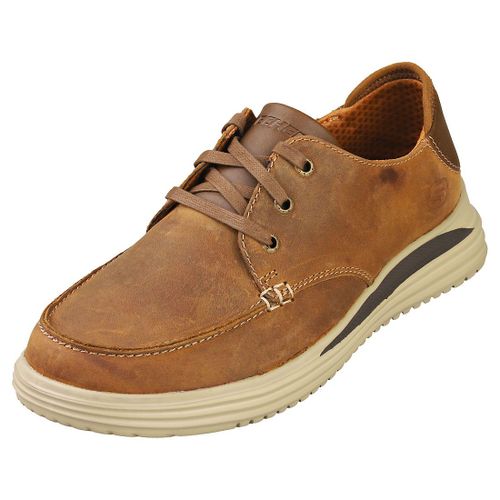 Skechers Proven Valargo Chaussures Décontracté Marron Foncé