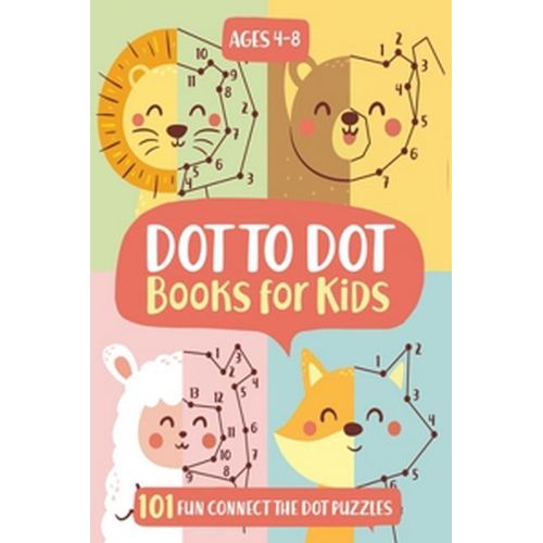 Dot To Dot Books For Kids Ages 4-8