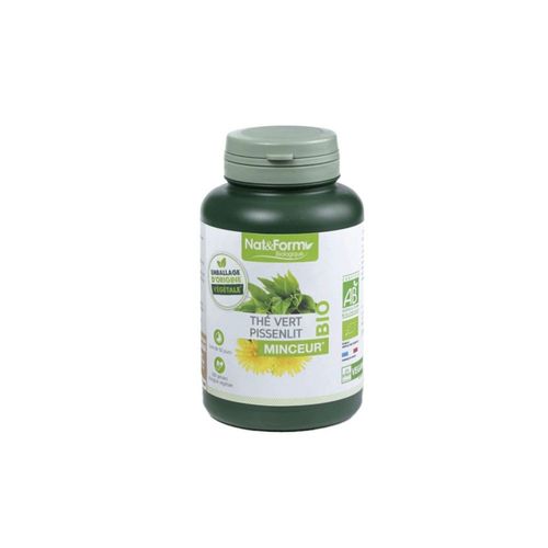 Thé Vert Pissenlit 200 Gélules Nat Form Bio 
